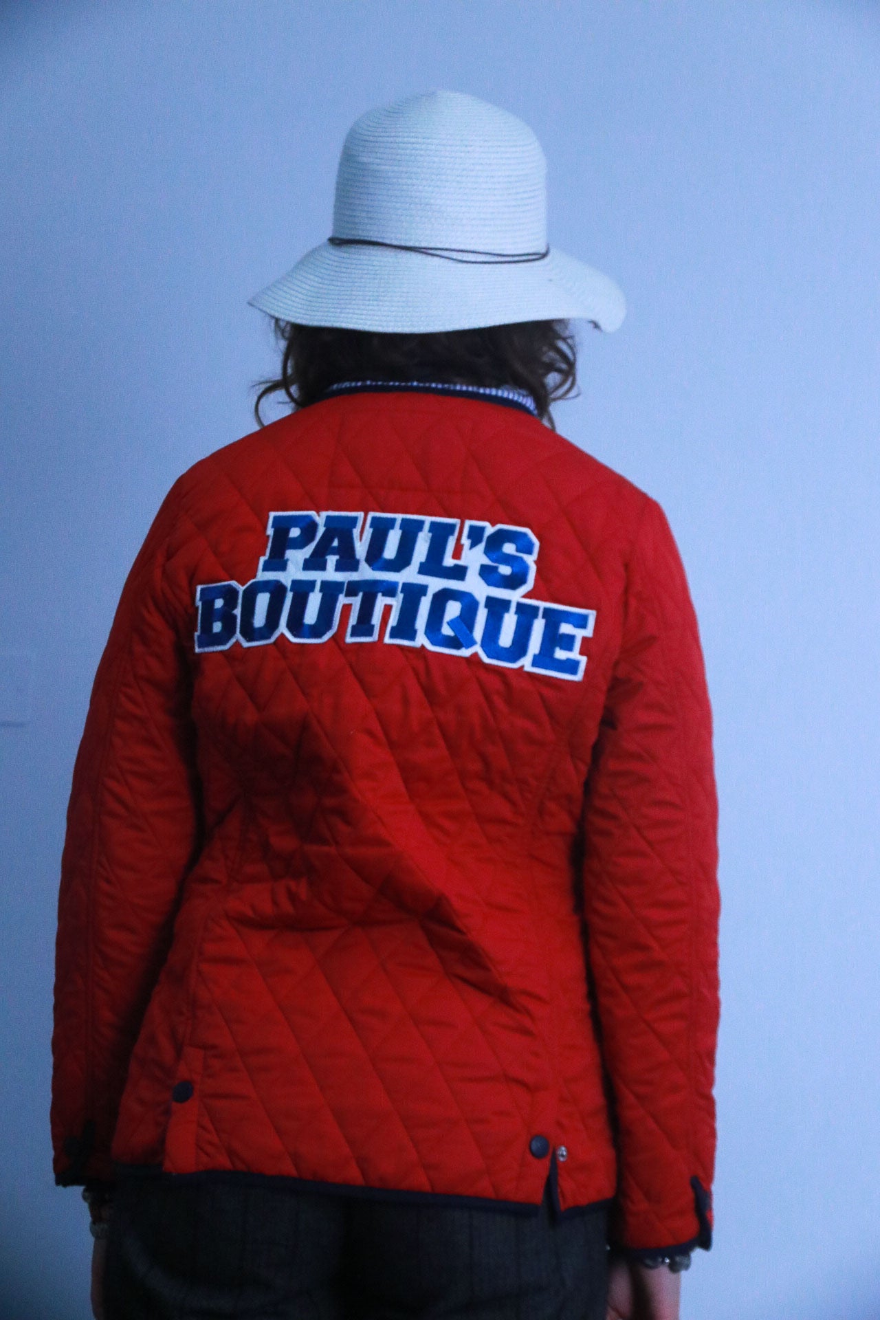 Rubynee vintage red PB puffed jacket