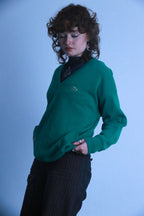 Rubynee vintage green lacoste sweatshirt