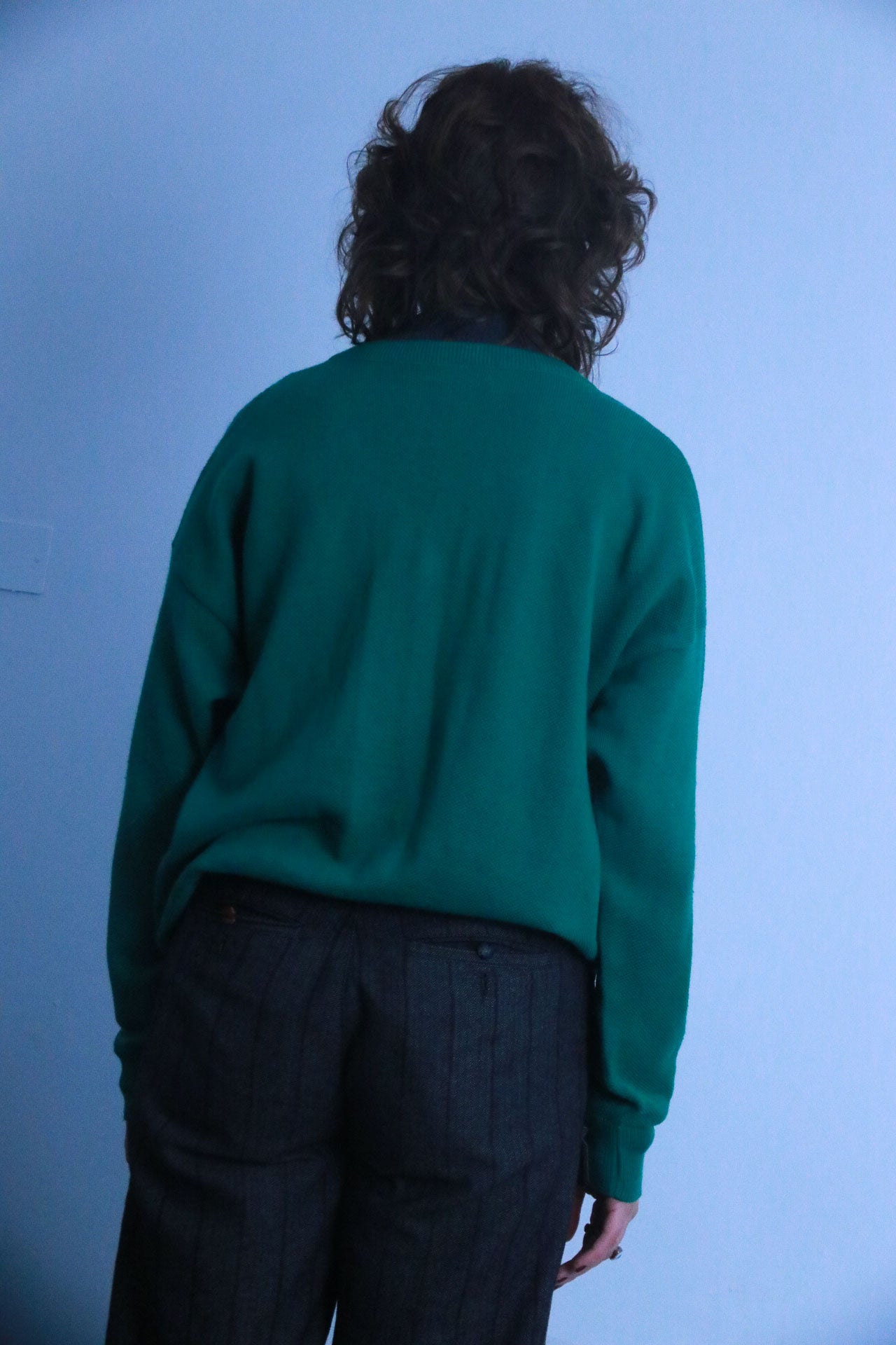 Rubynee vintage green lacoste sweatshirt