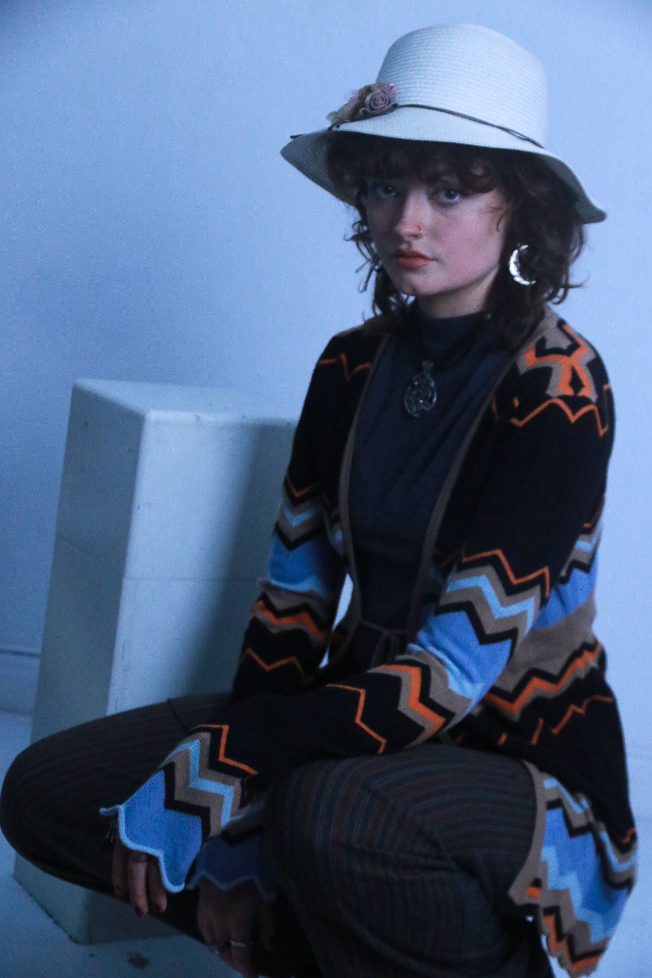 Rubynee vintage kimono in multi color