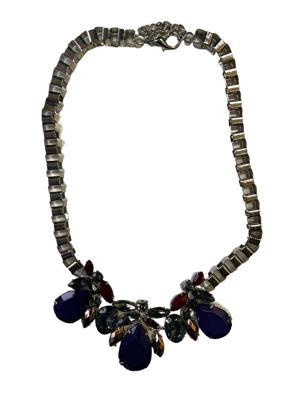 GOAH Purple Studded Gold womens necklace