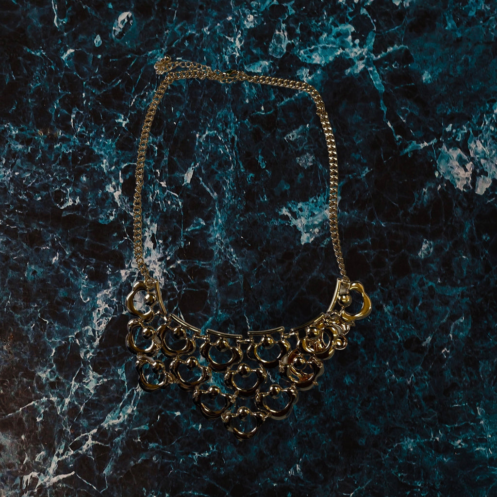 GOAH Gold plated womens necklace