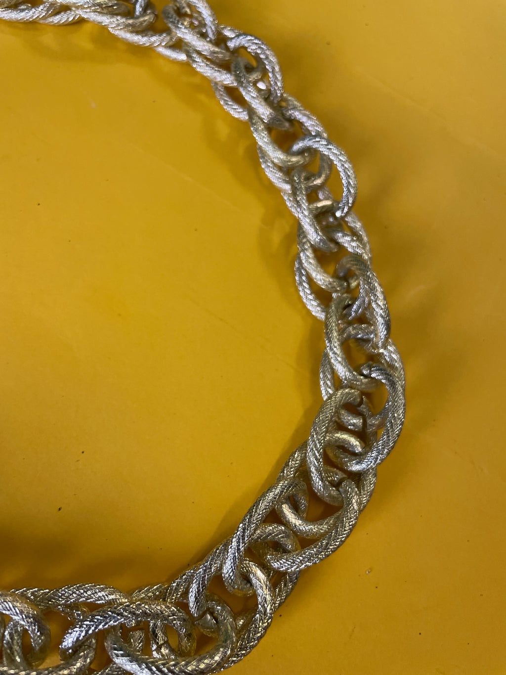 GOAH Gold chain interlocking women's necklace