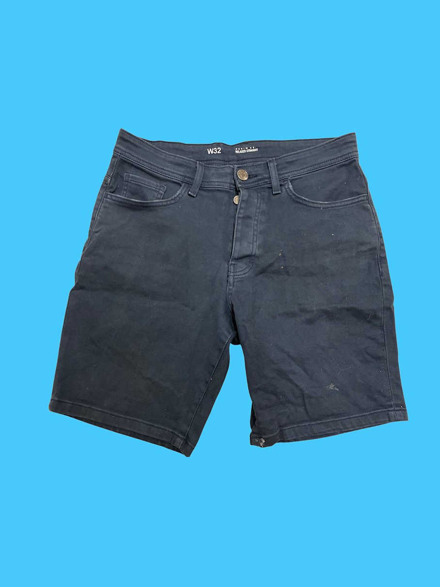 Rubynee Vintage blue denim short