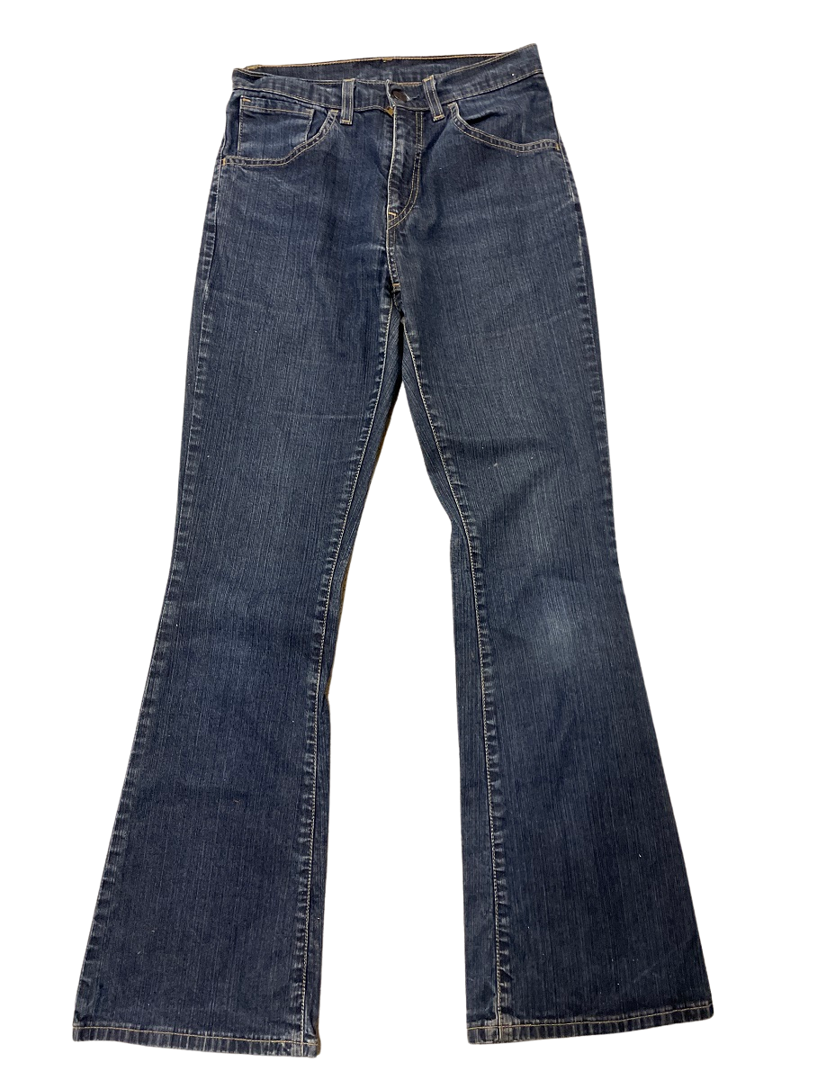 Rubynee vintage womens levis strauss bootcut blue jeans trousers