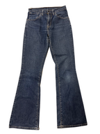 Rubynee vintage womens levis strauss bootcut blue jeans trousers