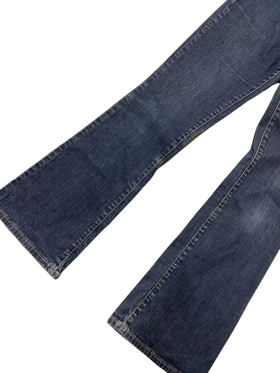 Rubynee vintage womens levis strauss bootcut blue jeans trousers