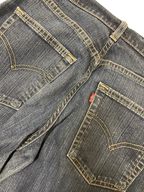 Rubynee vintage womens levis strauss bootcut blue jeans trousers