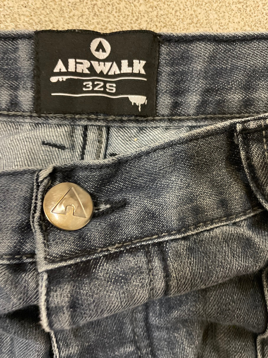 Rubynee Vintage faded men blue jeans