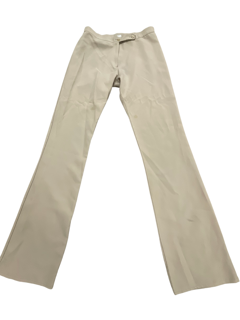 Rubynee Vintage women's cream bootcut pant trouser