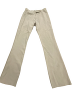 Rubynee Vintage women's cream bootcut pant trouser
