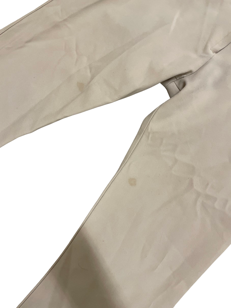 Rubynee Vintage women's cream bootcut pant trouser