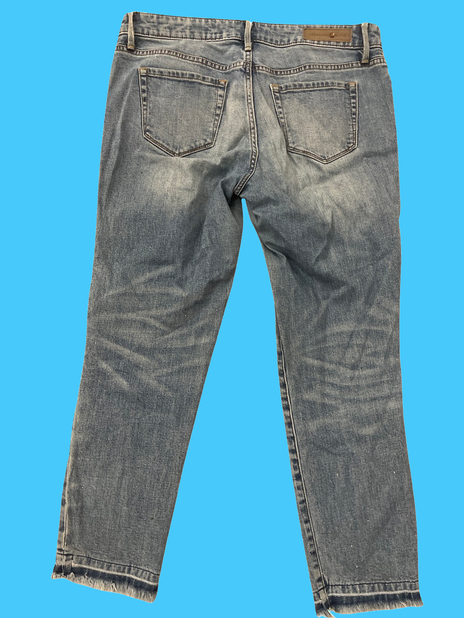 Rubynee Vintage treasure bond blue jeans trousers