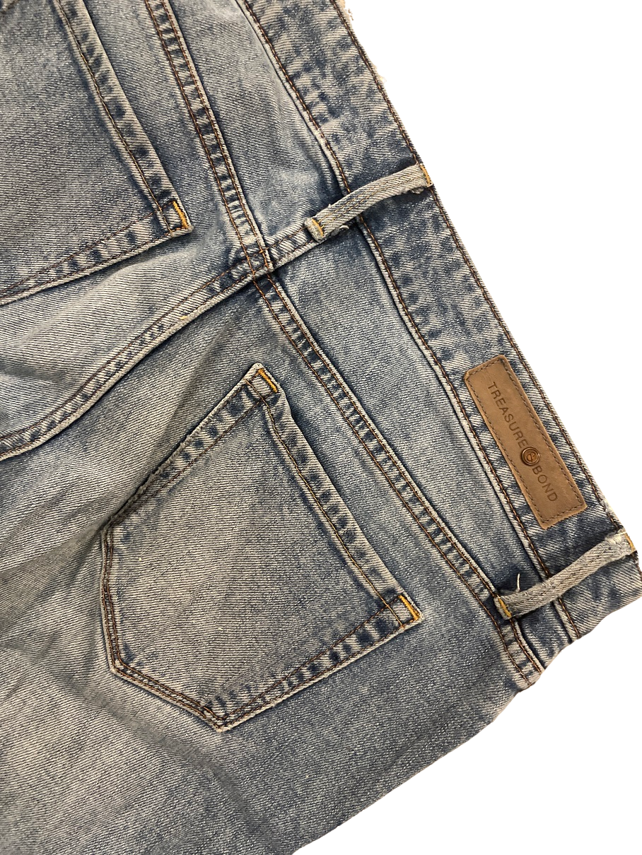 Rubynee Vintage treasure bond blue jeans trousers