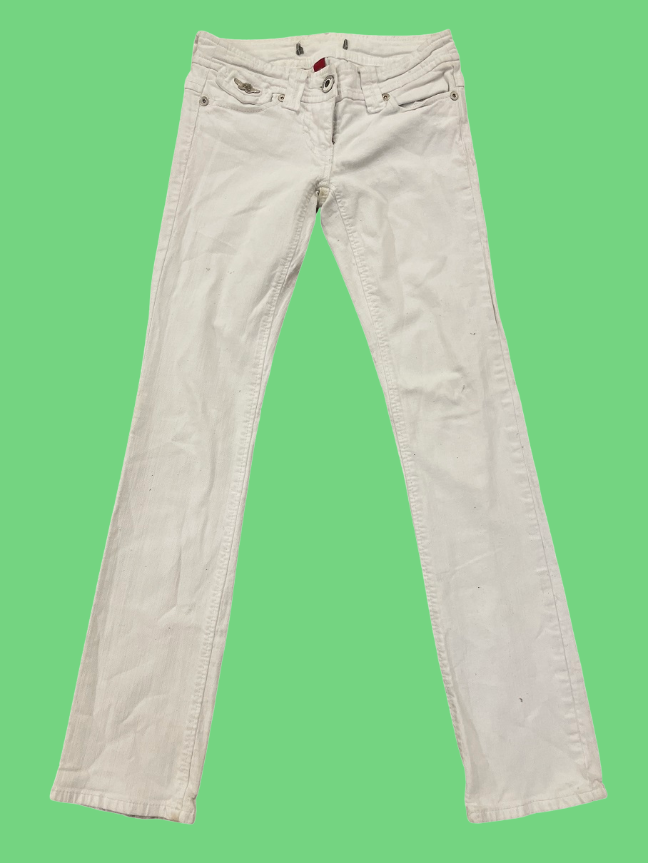 Rubynee Vintage river island white trouser