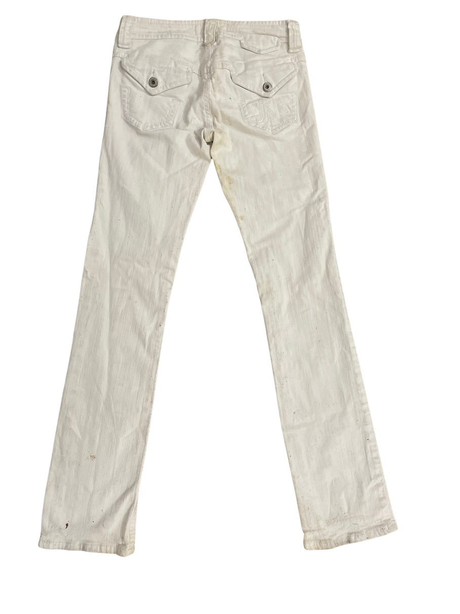 Rubynee Vintage river island white trouser