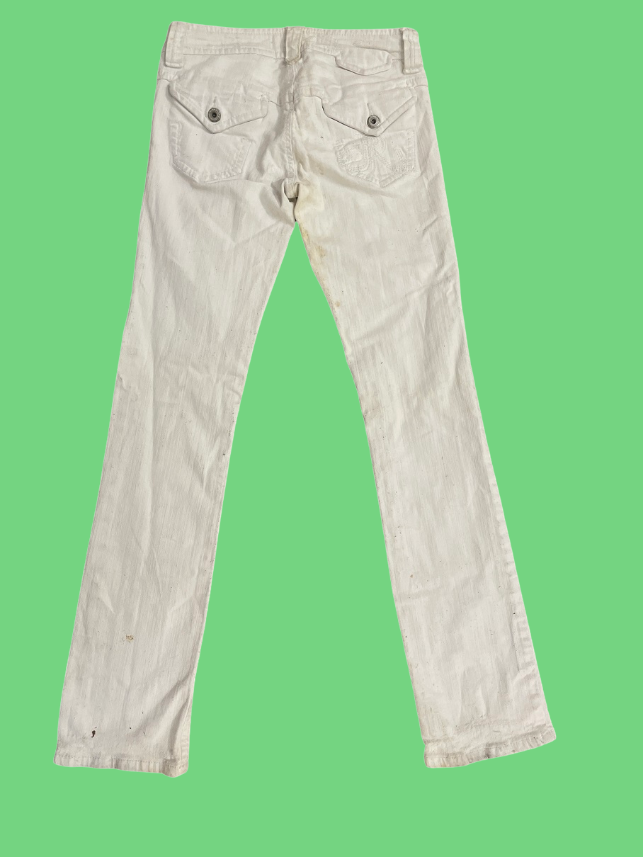 Rubynee Vintage river island white trouser
