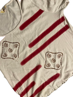 Rubynee Vintage white women's blouse