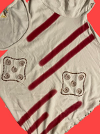 Rubynee Vintage white women's blouse