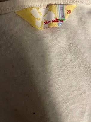 Rubynee Vintage white women's blouse