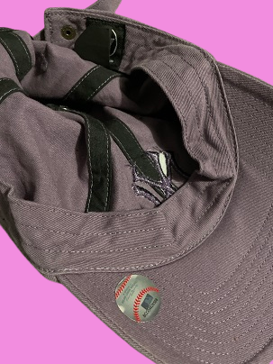 Rubynee Vintage purple new york cap