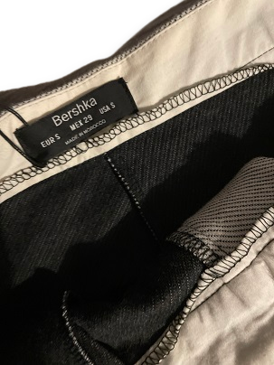 Rubynee Vintage bershka grey jogger pant