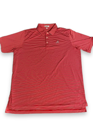 Rubynee Vintage peter millar red polo shirt