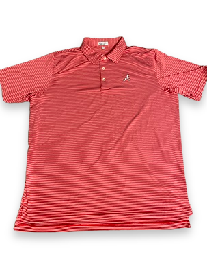 Rubynee Vintage peter millar red polo shirt