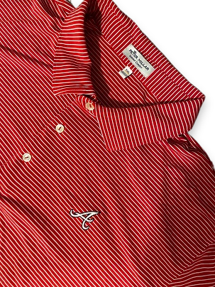 Rubynee Vintage peter millar red polo shirt