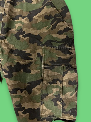 Rubynee Vintage green Camou short