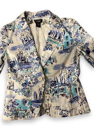 Rubynee vintage y2k Rafaela multi color blazer