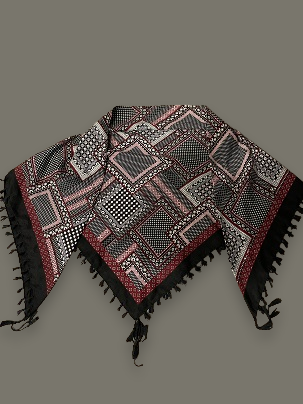 Rubynee Vintage y2k multi color scarf