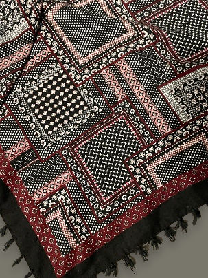 Rubynee Vintage y2k multi color scarf