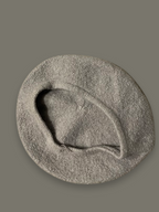Rubynee Vintage y2k grey beret cap