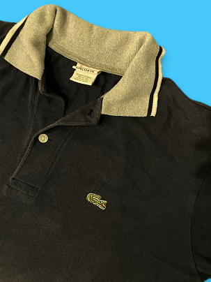 Rubynee Vintage y2k blue lacoste polo shirt