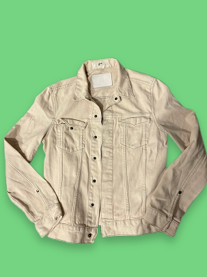 Rubynee Vintage y2k H& M Windbreaker cream jacket