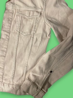 Rubynee Vintage y2k H& M Windbreaker cream jacket