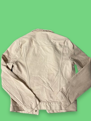 Rubynee Vintage y2k H& M Windbreaker cream jacket