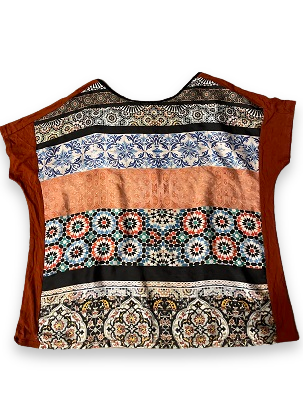 Rubynee Vintage y2k multi color beach top