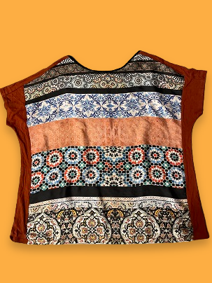 Rubynee Vintage y2k multi color beach top