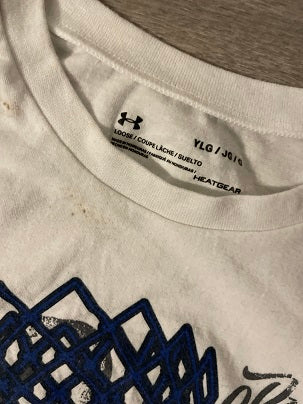 Rubynee Vintage y2k white under armour tshirt