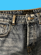 Rubynee Vintage y2k grey ripped jeans trouser