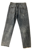 Rubynee Vintage y2k grey ripped jeans trouser