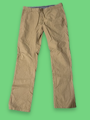 Rubynee Vintage brown sculler chinos trousers