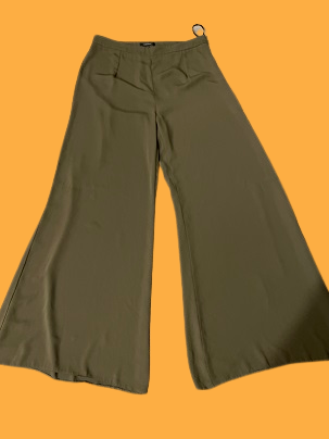 Rubynee Vintage y2k brown river island womens bootcut pant trousers