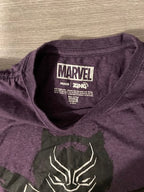 Rubynee Vintage y2k purple marvel wakanda forever tshirt