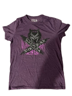 Rubynee Vintage y2k purple marvel wakanda forever tshirt